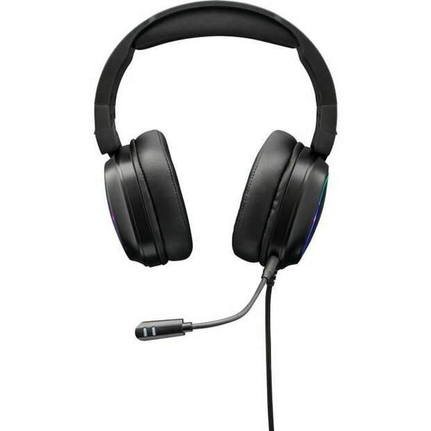Gaming Headset met Microfoon The G-Lab KORP-RADIUM-BLACK Zwart 1