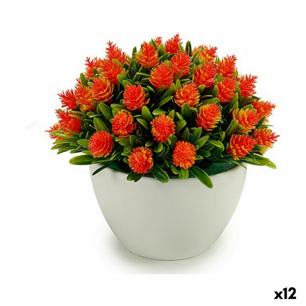Decoratieve plant Blommor Plastic 14 x 12,5 x 14 cm (12 Stuks) 1