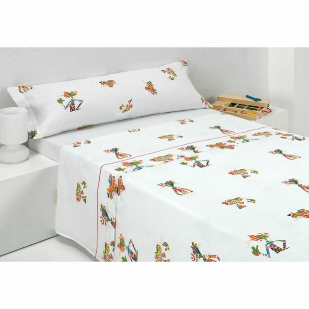 Beddengoedset Pink Panther UNICO Wit Multicolour Bed van 90 1