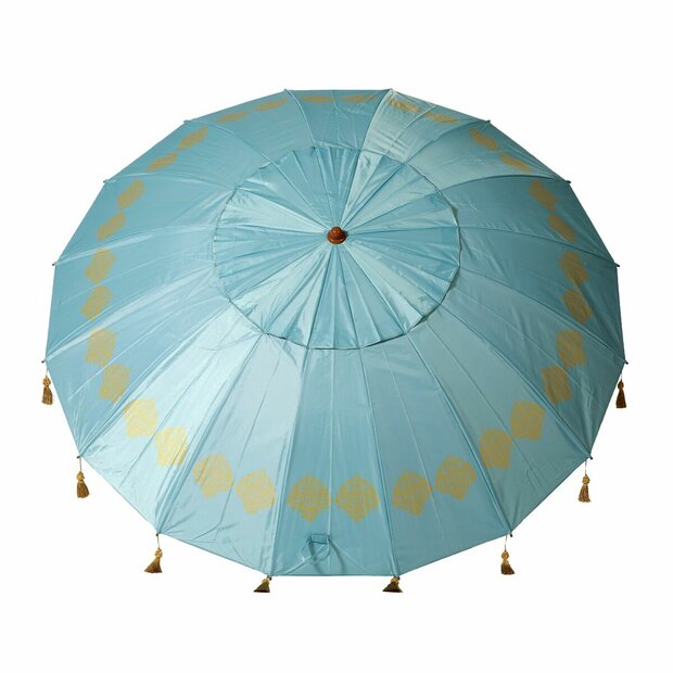 Parasol Blauw 200 cm UPF 50+ 1