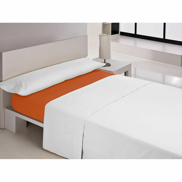 Verstelbaar onderlaken Happy Home MIX COLORS Oranje Bed van 150 1