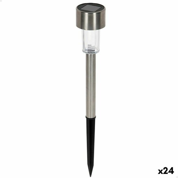 Tuinverlichting op zonne-energie Aktive Plastic 5,5 x 36 x 5,5 cm (24 Stuks) 1