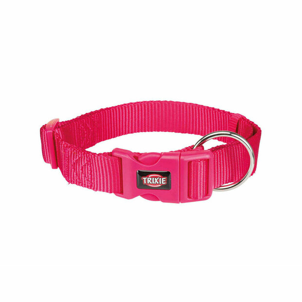 Hondenhalsband Trixie New Premium Fuchsia L/XL 40-65 cm 1