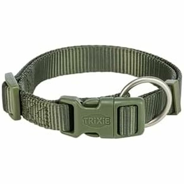 Hondenhalsband Trixie Premium Groen Olijf M/L 35-55 cm 1