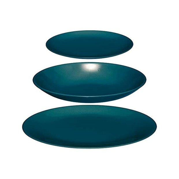 Serviesset Secret de Gourmet Blauw Keramisch 18 Onderdelen 1