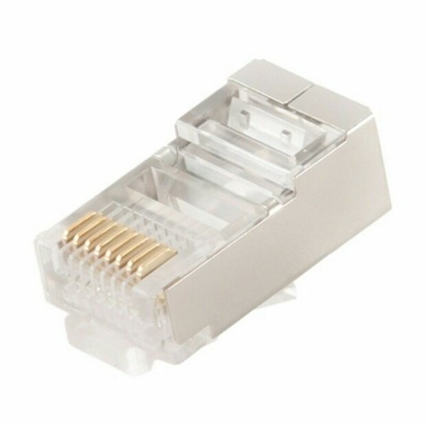 Connector RJ45 Cat6 FTP GEMBIRD PLUG5SP 1