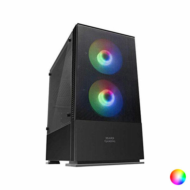 ATX/mATX Semi-toren BehuizingMars Gaming LED RGB LED RGB Micro ATX 1