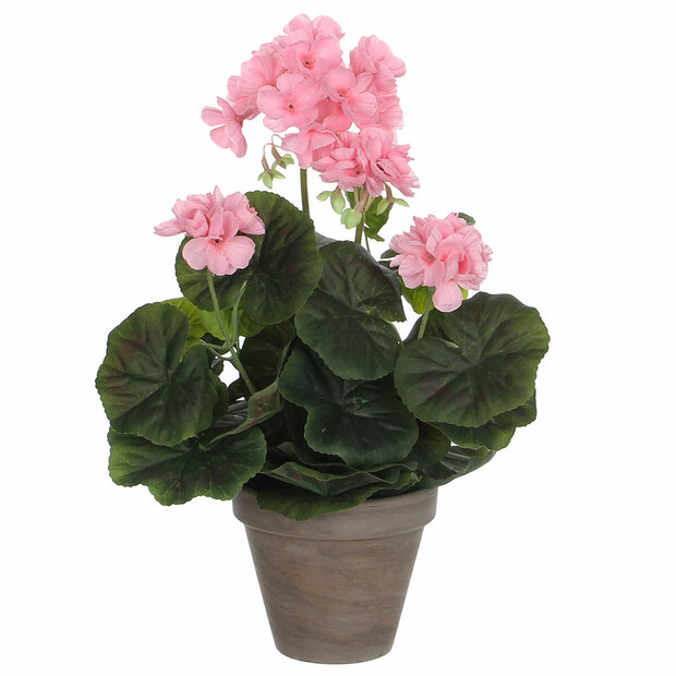Decoratieve plant Mica Decorations PVC Geranium (11,5 x 33 cm) 1