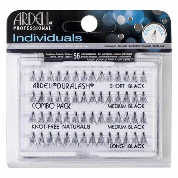 Set van nepwimpers Ardell Duralash Combo Individuele wimpers 56 Stuks 1
