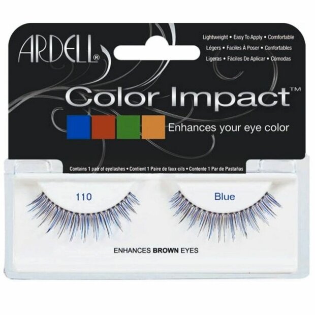 Set van nepwimpers Ardell Color Impact N&ordm; 110 Blue 1
