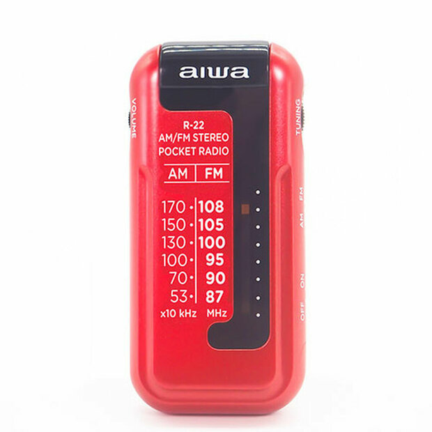 Transitorradio Aiwa Rood 1