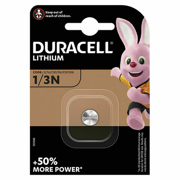 Lithiumbatterij DURACELL 1/3N  3V 1