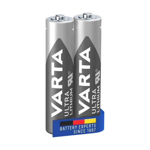 Batterijen Varta Ultra Lithium 1,5 V (2 Stuks) 1