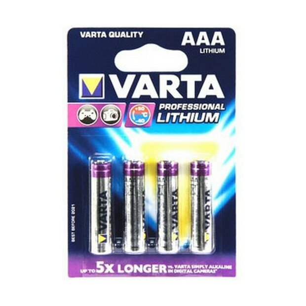 Batterijen Varta Ultra Lithium (4 Onderdelen) 1
