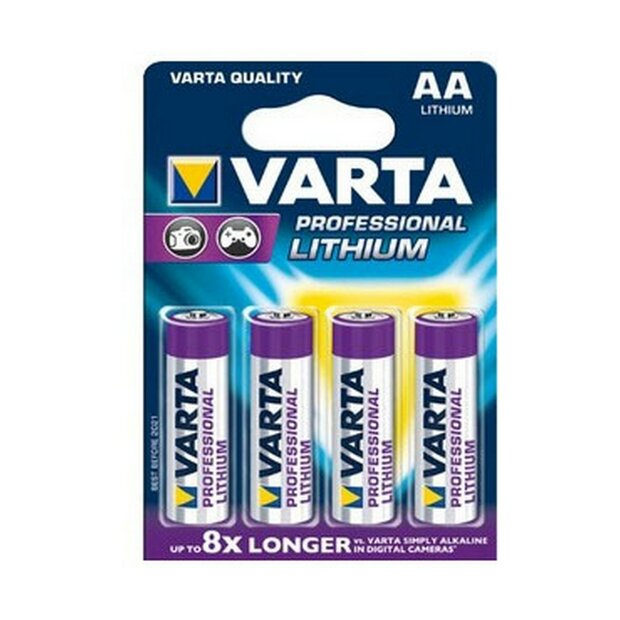 Batterijen Varta Ultra Lithium (4 Onderdelen) 1