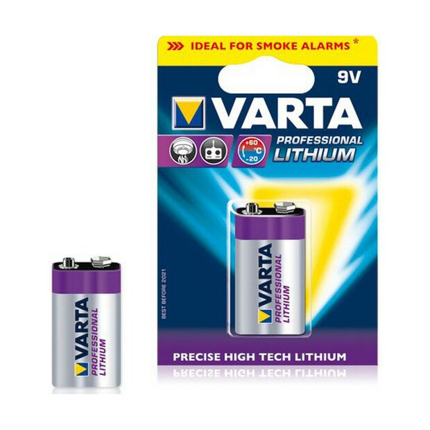 Batterijen Varta Ultra Lithium 9 V (1 Stuks) 1