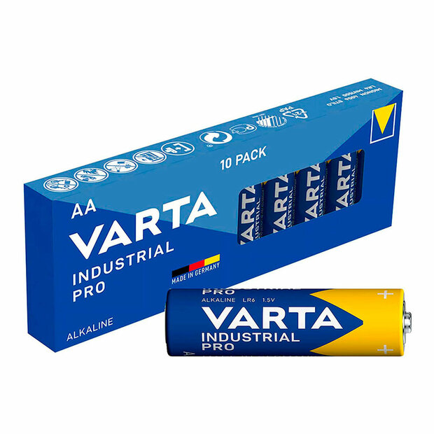 Batterijen Varta Industrial Pro AA LR06 1,5 V (10 Stuks) 1