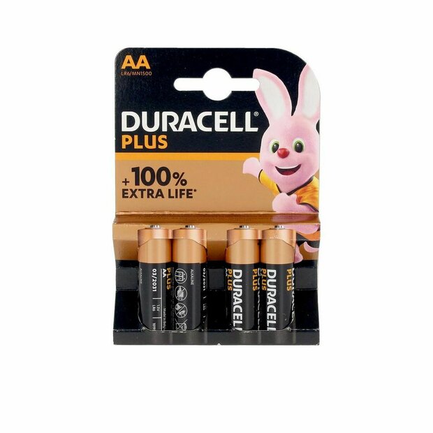 Batterijen DURACELL Plus LR06 (4 uds) 1