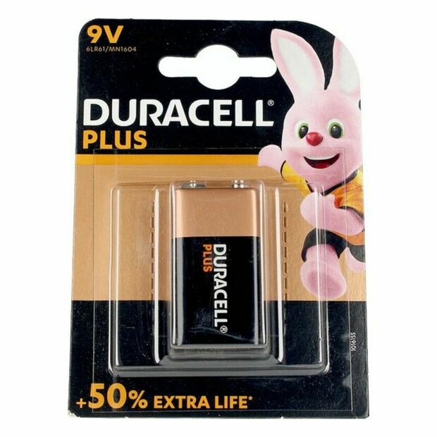 Alkalinebatterij Plus Power DURACELL Plus Power 6LR61/MN1604 1