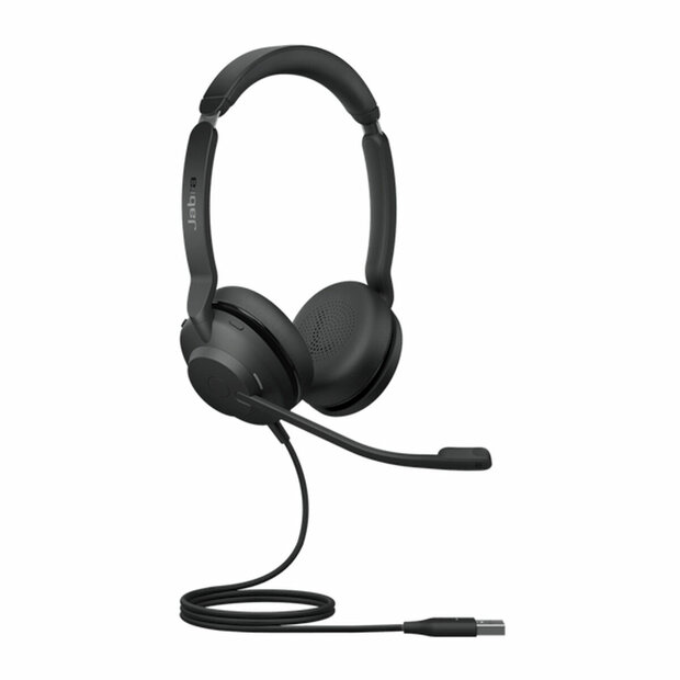Hoofdtelefoon met microfoon Jabra Evolve2 30 SE Zwart 1