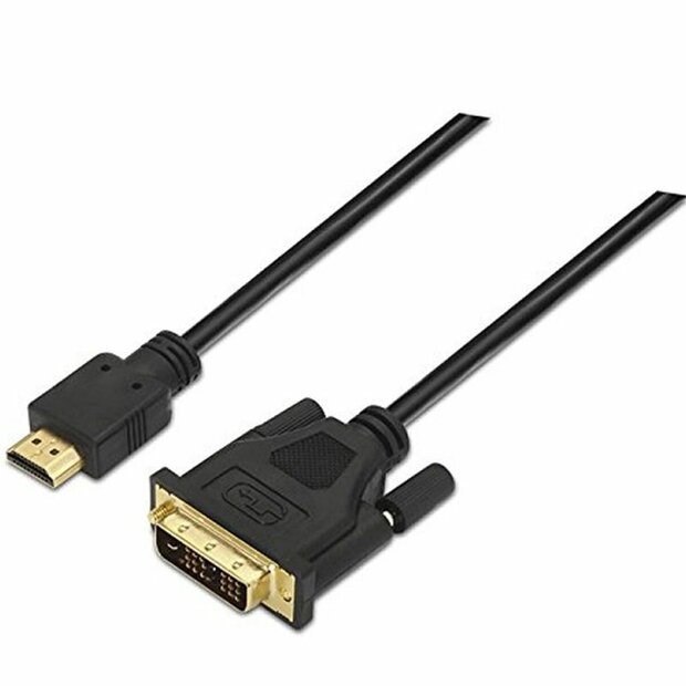 Kabel HDMI naar DVI NANOCABLE 10.15.0503 3 m Zwart 1