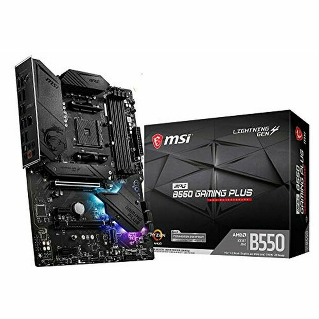 Moederbord MSI MSI MPG B550 Gaming Plus ATX DDR4 AM4 AMD B550 AMD AMD AM4 1