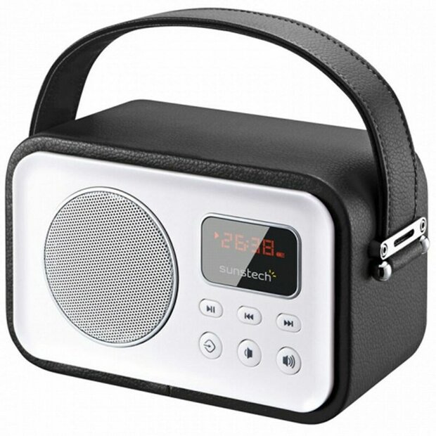 Transitorradio Sunstech RPBT450 Bluetooth 2,5W Zwart 2,5 W Bluetooth luidspreker 1