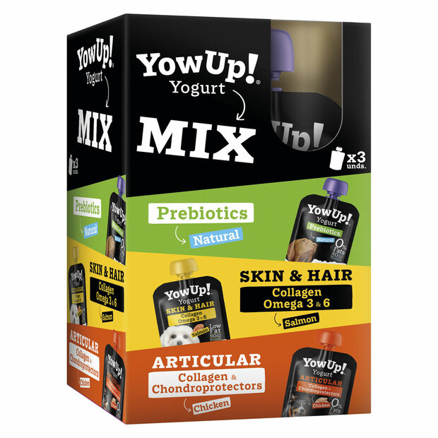 Hondenvoer YowUp Kip Zalm 3 Stuks 1