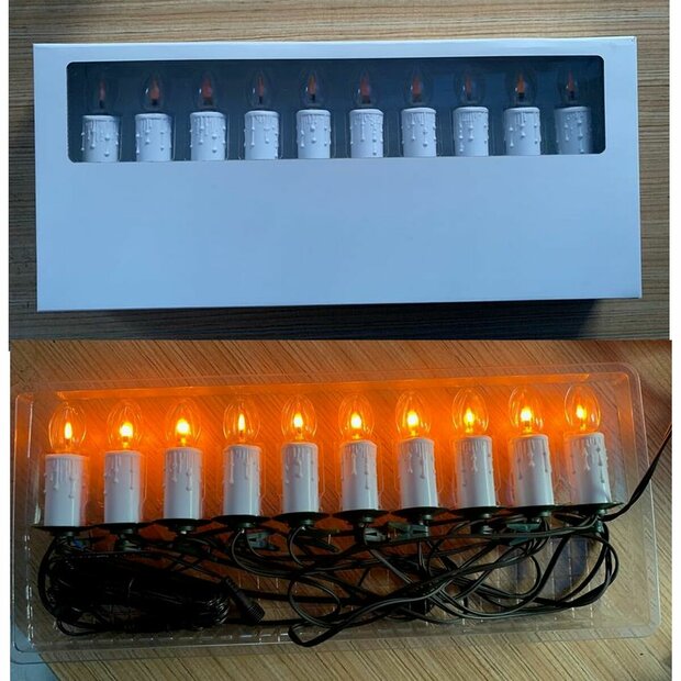 Kerstkrans Home ESPRIT Wit PVC Kerst herten 1