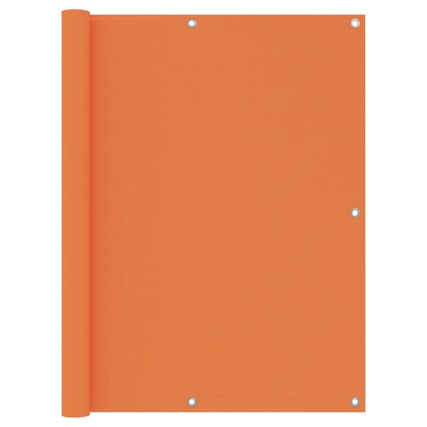 Balkonscherm 120x500 cm oxford stof oranje 1