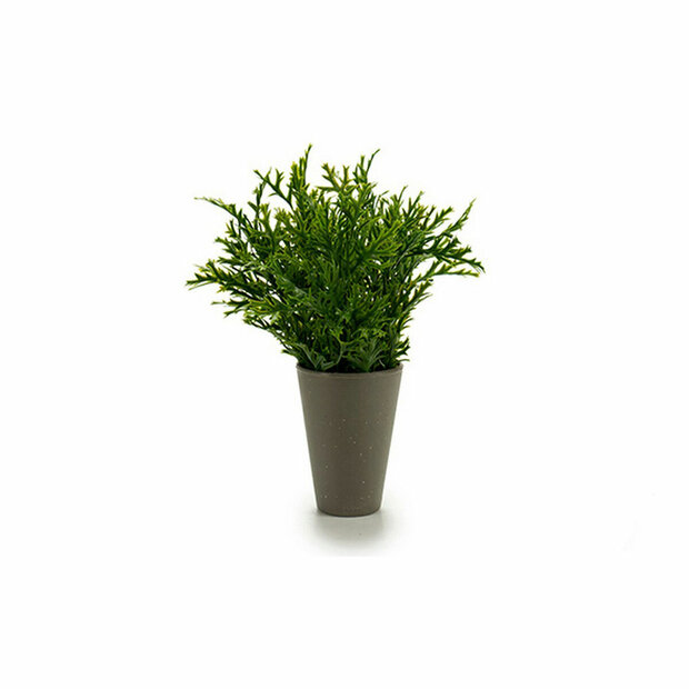Bloempot Ibergarden Groen Plastic 13 x 25 x 13 cm 1