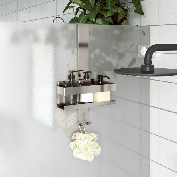 Doucherekje hangend geborsteld 304 roestvrij staal 1