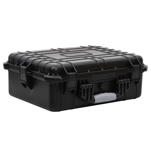 Flightcase draagbaar 52x40x19 cm PP zwart 1