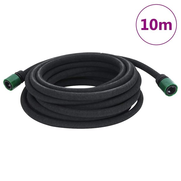Druppelslang 0,6&amp;apos;&amp;apos; 10 m rubber zwart 1