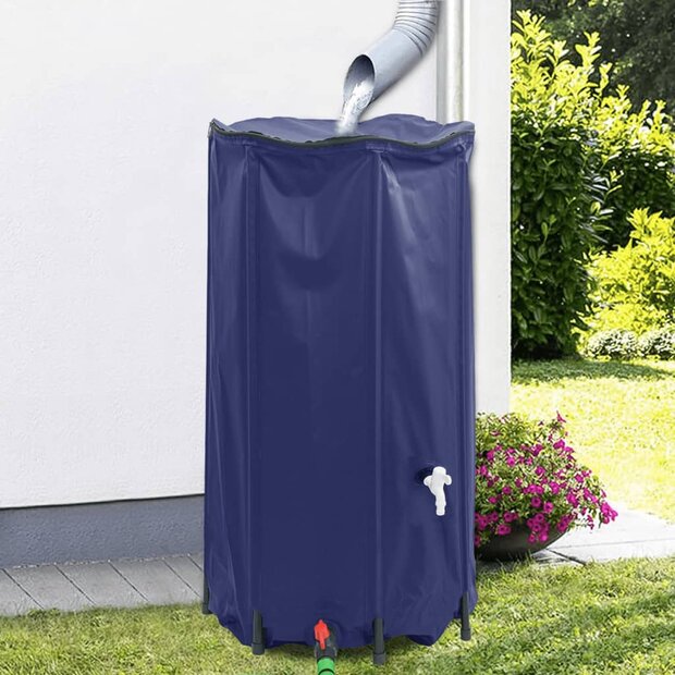 Watertank met kraan opvouwbaar 250 L PVC 1