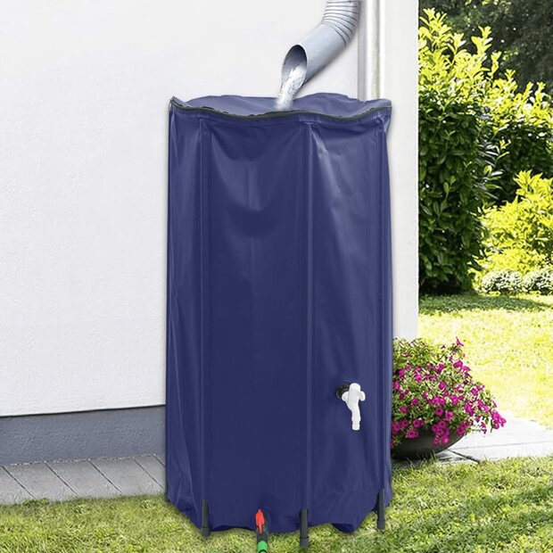 Watertank met kraan opvouwbaar 380 L PVC 1