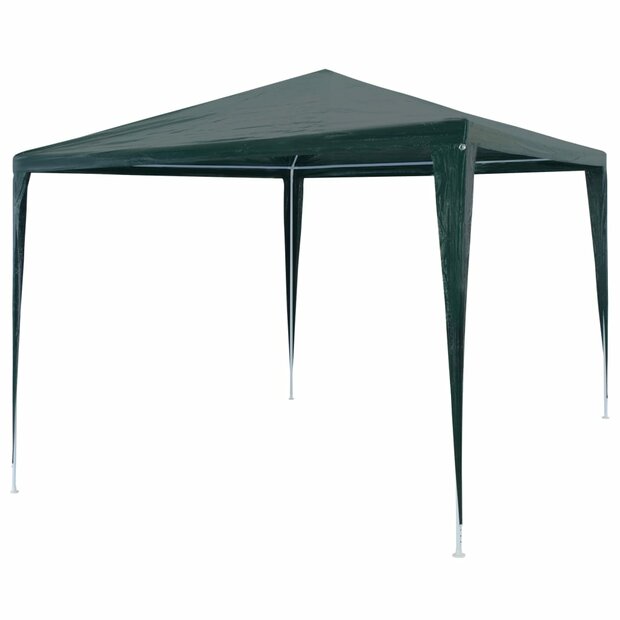 Partytent 3x3 m PE groen 1