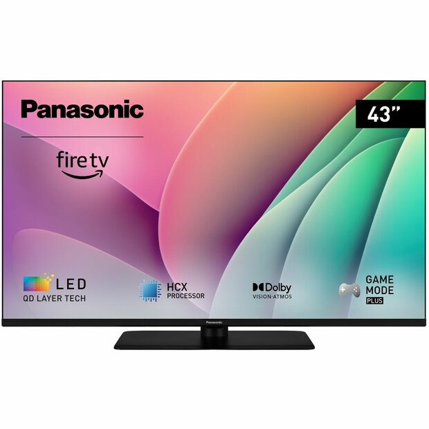 Smart TV Panasonic TV43W80AEZ 43&quot; 4K Ultra HD HDR QLED 1