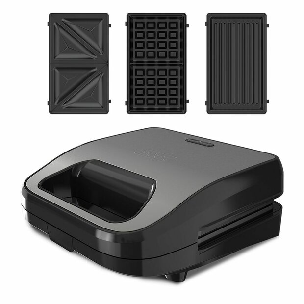 Tosti-ijzer Black &amp; Decker BXSA754 Zwart 1