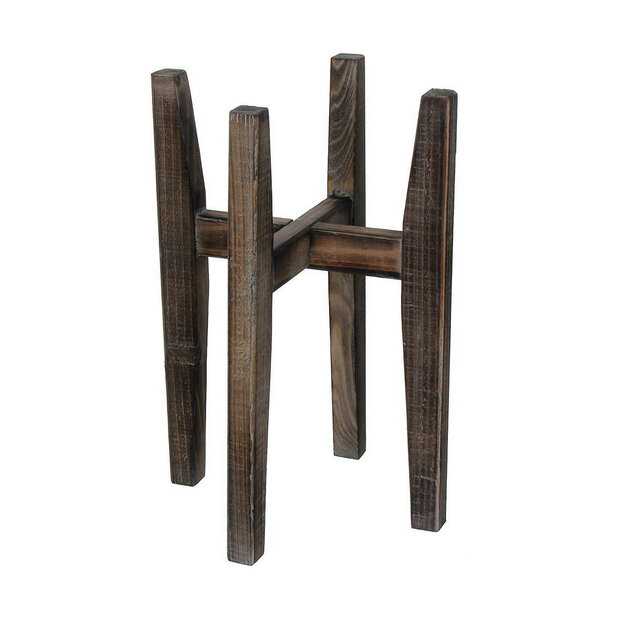 Bloempotstandaard Mica Decorations Ascot Bloempotstandaard Hout 48 x 33 x 33 cm 1