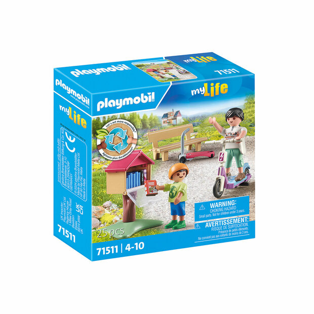 Playset Playmobil Color Motorfiets 25 Onderdelen 1