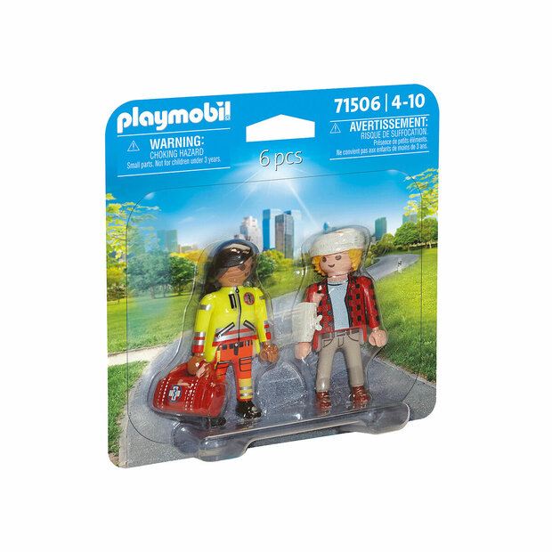 Playset Playmobil 71506 Dokter 6 Onderdelen 1