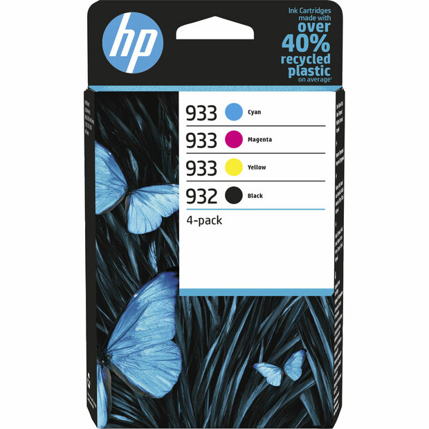 Originele inktcartridge HP 6ZC71AE Geel Zwart Magenta 1