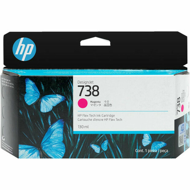 Originele inktcartridge HP 498N6A Magenta 1