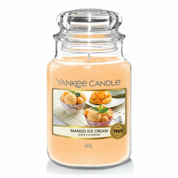 Geurkaars Yankee Candle Mango Ice Cream 623 g 1