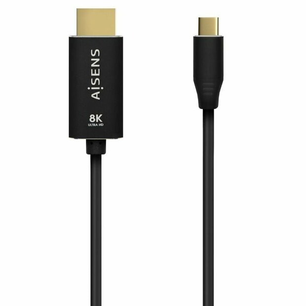 Adapter USB-C naar HDMI Aisens A109-0712 2 m 1