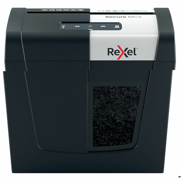 Papierversnipperaar Microsnippers Rexel Secure MC3 10 L 1