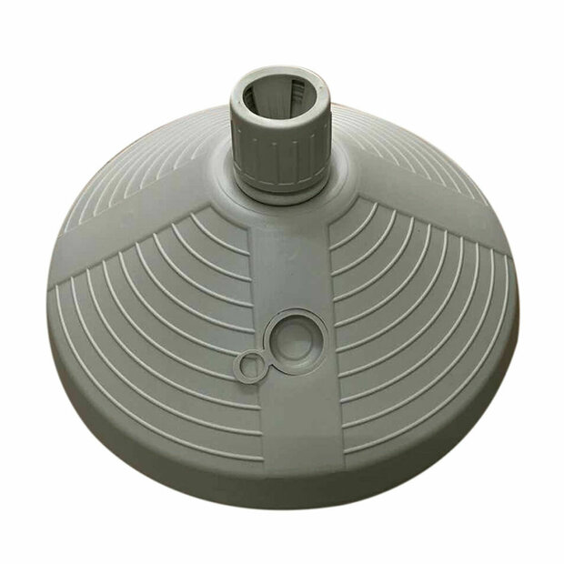 Marbueno Parasol Rond 38x38x14 cm 10L Wit Tuin, Zwembad en Terras 10502 1