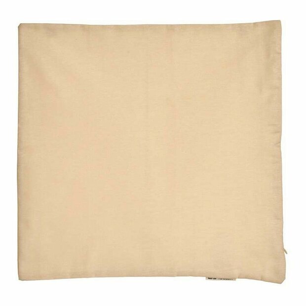 Kussenhoes Cr&egrave;me Beige 45 x 0,5 x 45 cm 60 x 0,5 x 60 cm - Maat: 60 x 60 cm 1