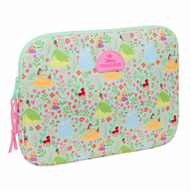 Laptophoes Disney Princess Bloom Groen Roze 15,6&amp;apos;&amp;apos; 39,5 x 27,5 x 3,5 cm 1